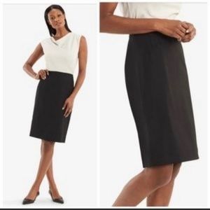 MM. Lafleur black pencil skirt